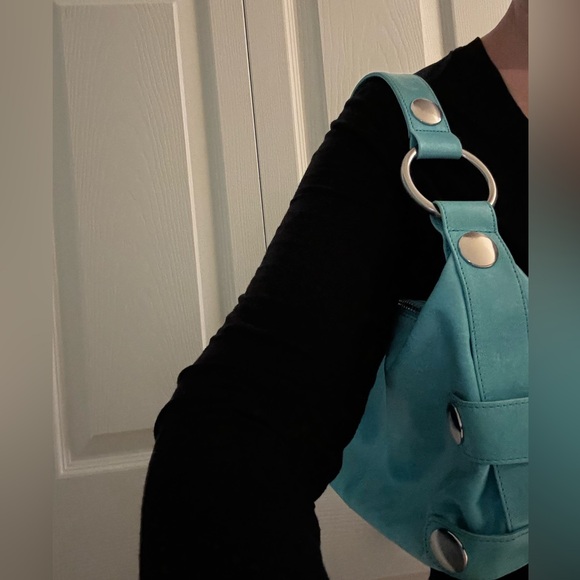 KOOBA turquoise leather purse.  SOFT!!! - Picture 9 of 15